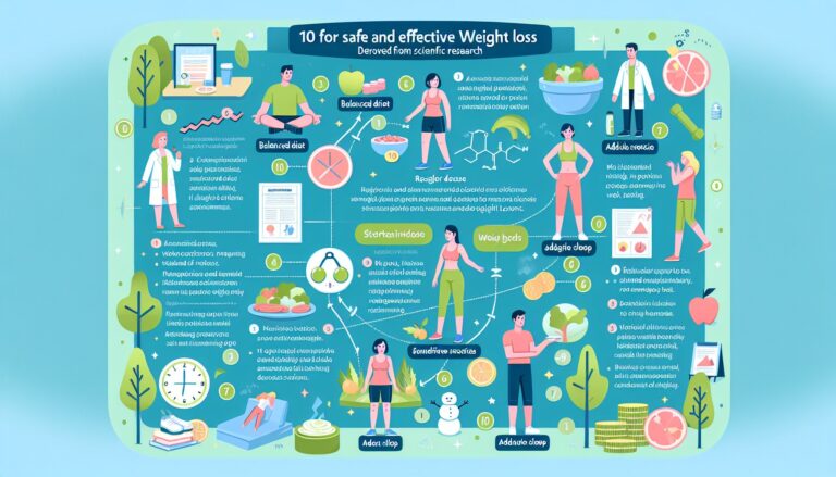 10 Science-Backed Strategies to Lose Weight Safely and Effectively